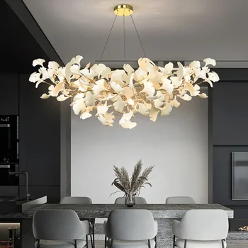 Ginkgo Leaf Chandelier 1