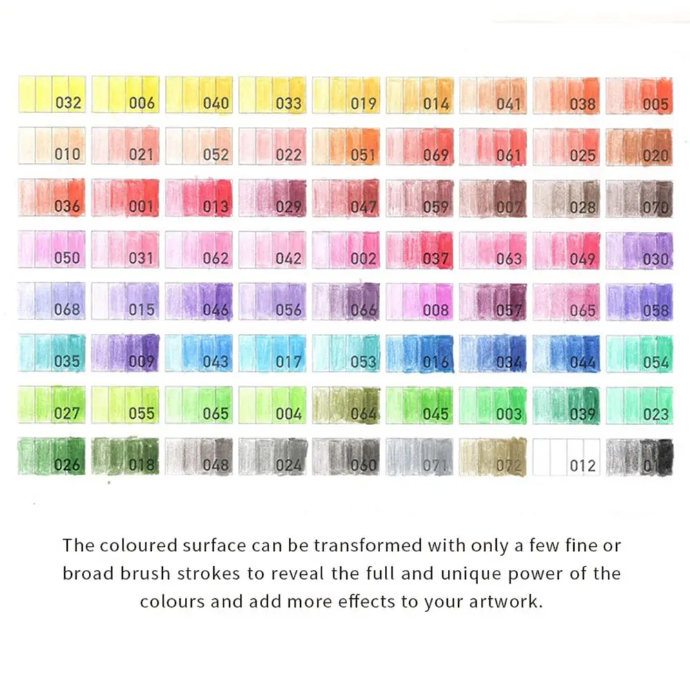 전문 창의적 학교 미술 용품, 유성 컬러 연필 스케치 연필, 손으로 그린 컬러 리드 브러시, 고품질