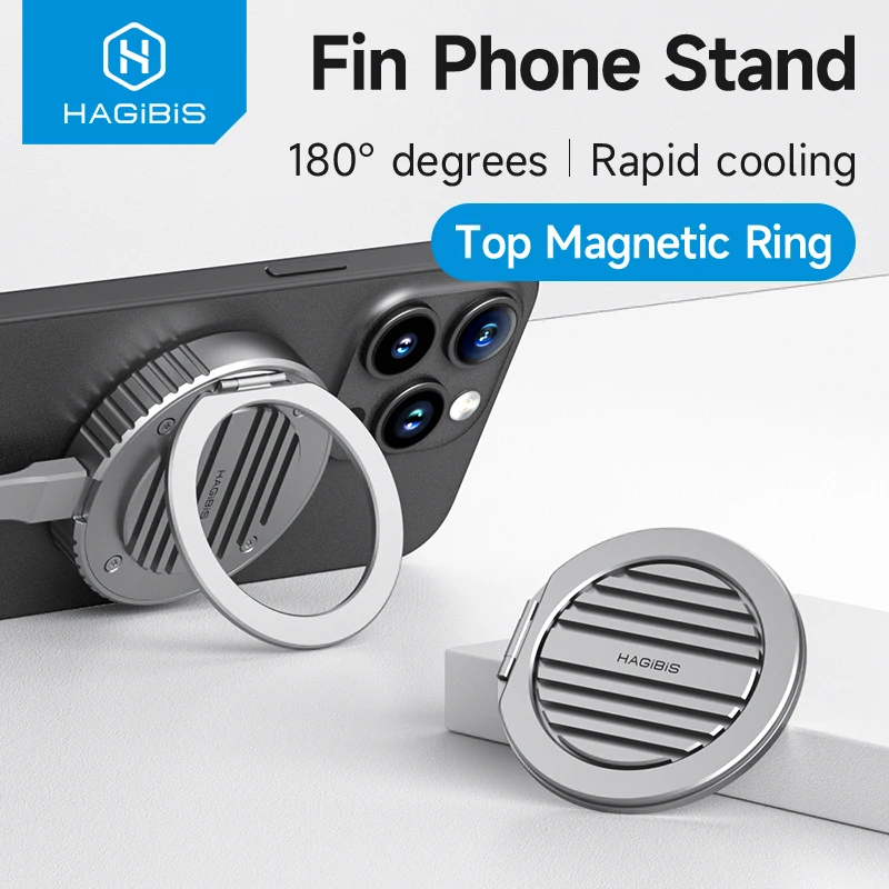 Heatsink Accessories Hagibis Heatsink Heat Dissipation Fins Cover Desktop Stand Magsafe Double Sided Magnetic Only Accessories for MC100/MC100 Pro