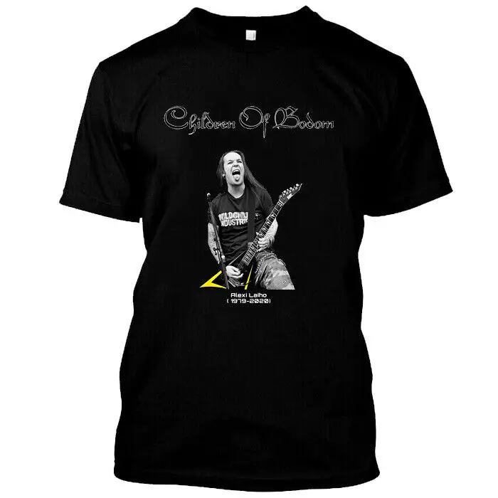 Новая ограниченная серия футболок NWT RIP Alexi Laiho Kids Of Bodom Essential L XL 2XL с длинным или коротким рукавом