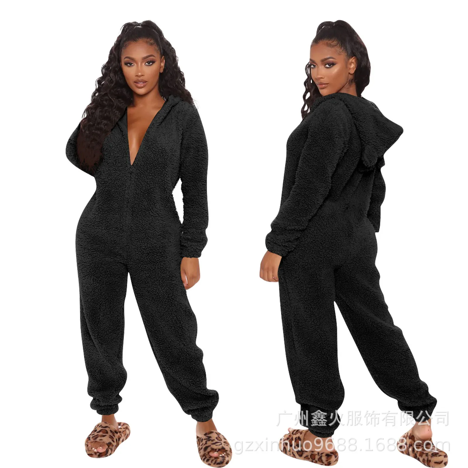 Kigurumi pajamas onesies Cosplay pajamas onesies Women bodysuit sleep wear set Oversize Fur Winter Teddy ear Cute Sleepwear Onesies Jumpsuit Hooded Pajamas Homewear Warm Pajamas Robes Nightgown Thick suit