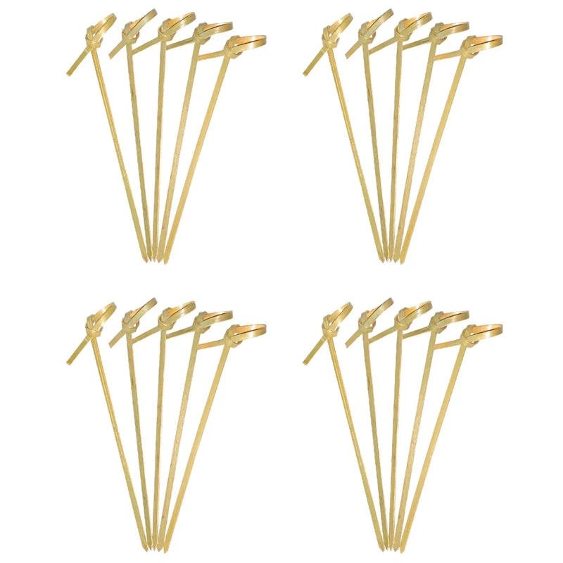 

1200 Pack Bamboo Cocktail Picks Cocktail Toothpicks Bamboo Skewers Toothpicks For Appetizers 4 Inch