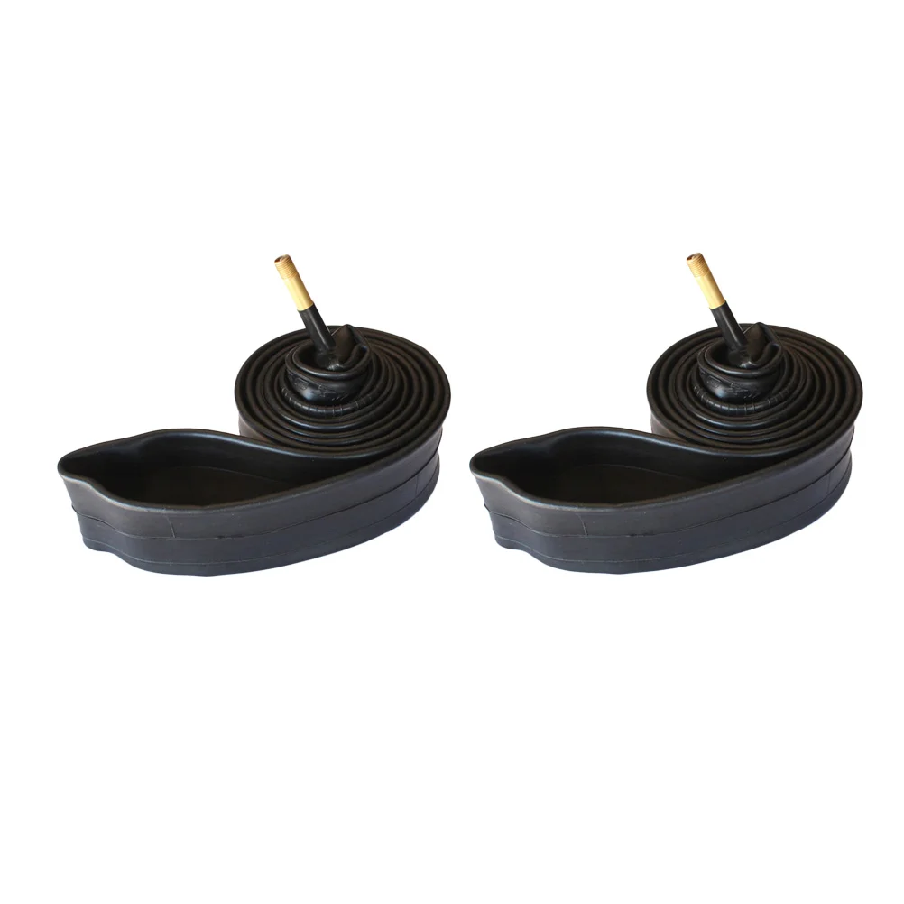 

2pcs 24x175/195 Inner Tube Cycling Tire Rubber Tube Wide Tire for Mountain Bike