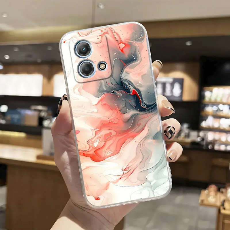 Transparent Shockproof Silicone Soft Phone Case Cover
