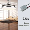 Intelligent Light Switch Sound Sensor Detector Smart Light Switches LED 220V Voice Motion Sensor Switch Auto On Off Smart Home 2