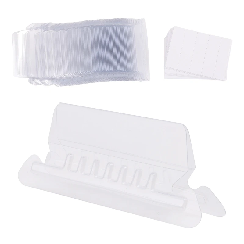 120 Sets 2 Inch Hanging Folder Tabs And Inserts For Quick Identification Of Hanging Files File Inserts A