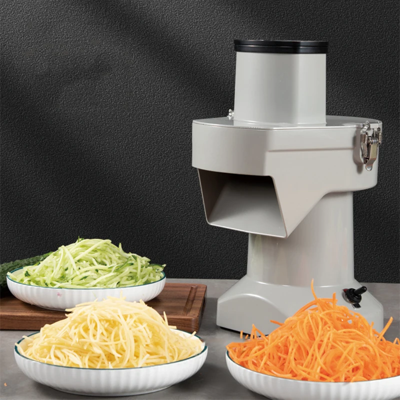 Automatic Vegetable Carrot Shredder Slicer Commercial Electric Cutter  Potato Dicing Shredding Machine Vegetable Processor 220V