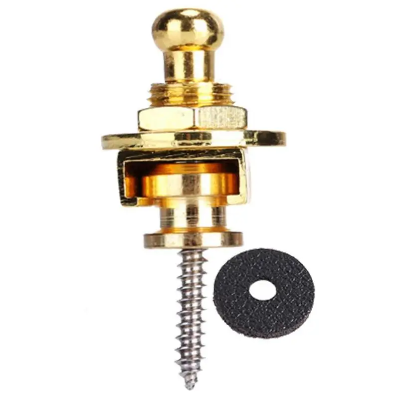 

Guitar Strap Lock Metal Bass Strap Studs Anti-offGuitar Strap Locks And Buttons Security Quick Release Straplocks Strap Retainer