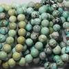 Meihan (Free Shipping) Rare Amazing Natural Hubei Turquoise Untreated Ore Beads For Jewelry Making Design DIY Bracelet Necklace 3