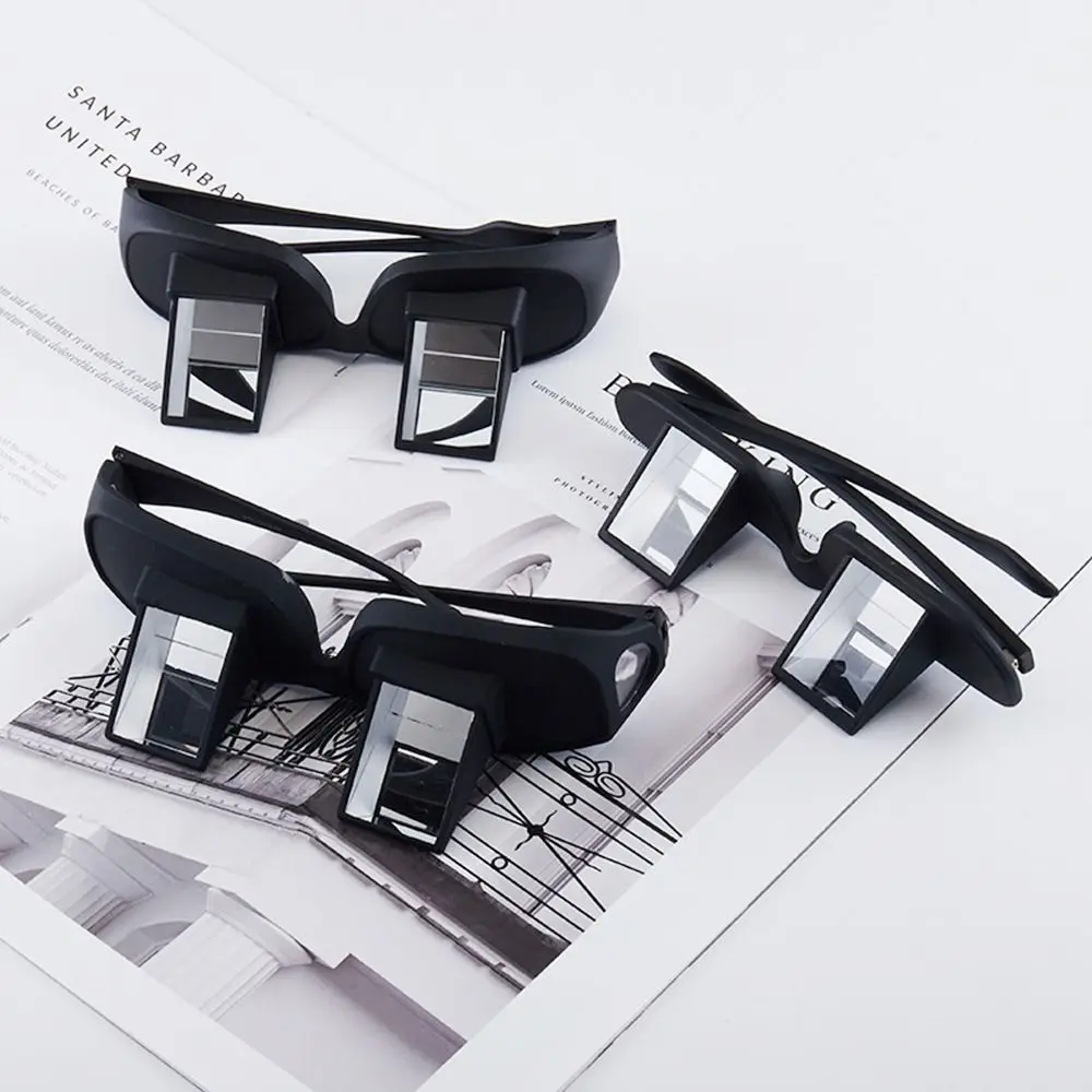 Reading Glasses Lazy Eyeglasses Lazy Reading Glasses Prismatic Periscope Horizontal Glasses Lying Down Bed Reading Watching HD Readers