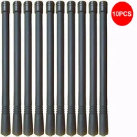 10Pcs VHF 136-174 MHz Antenna for Motorola Radios GP88 GP88S GP328 GP338 GP338 GP140 HT750 CP200 HT1250 EP450 6Inch 1