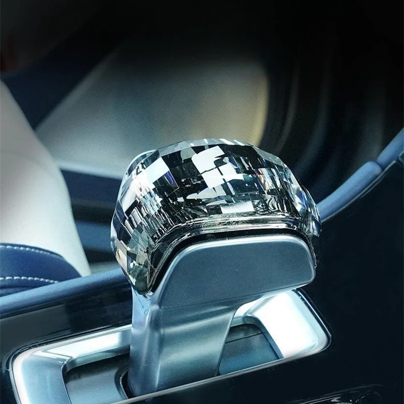 

Car Refit Crystal Gear Handle Head Gear Shift Knob Interior Replacement Accessories For Li Lixiang ONE Lixian 2022 2023