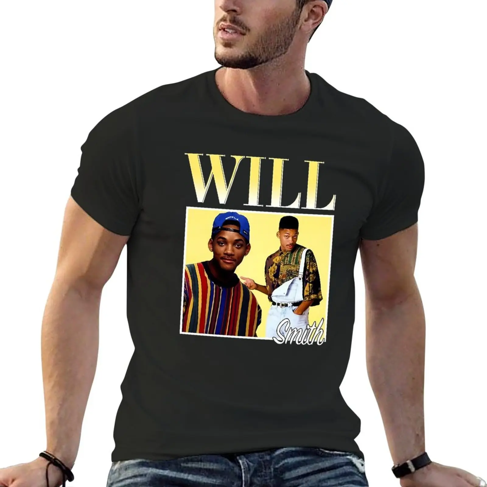 Will Smith The Fresh Prince Of Bel Air, Will Smith Actor, Will Smith T Shirt, Regalo Per I Fan, T-Shirt Regalo