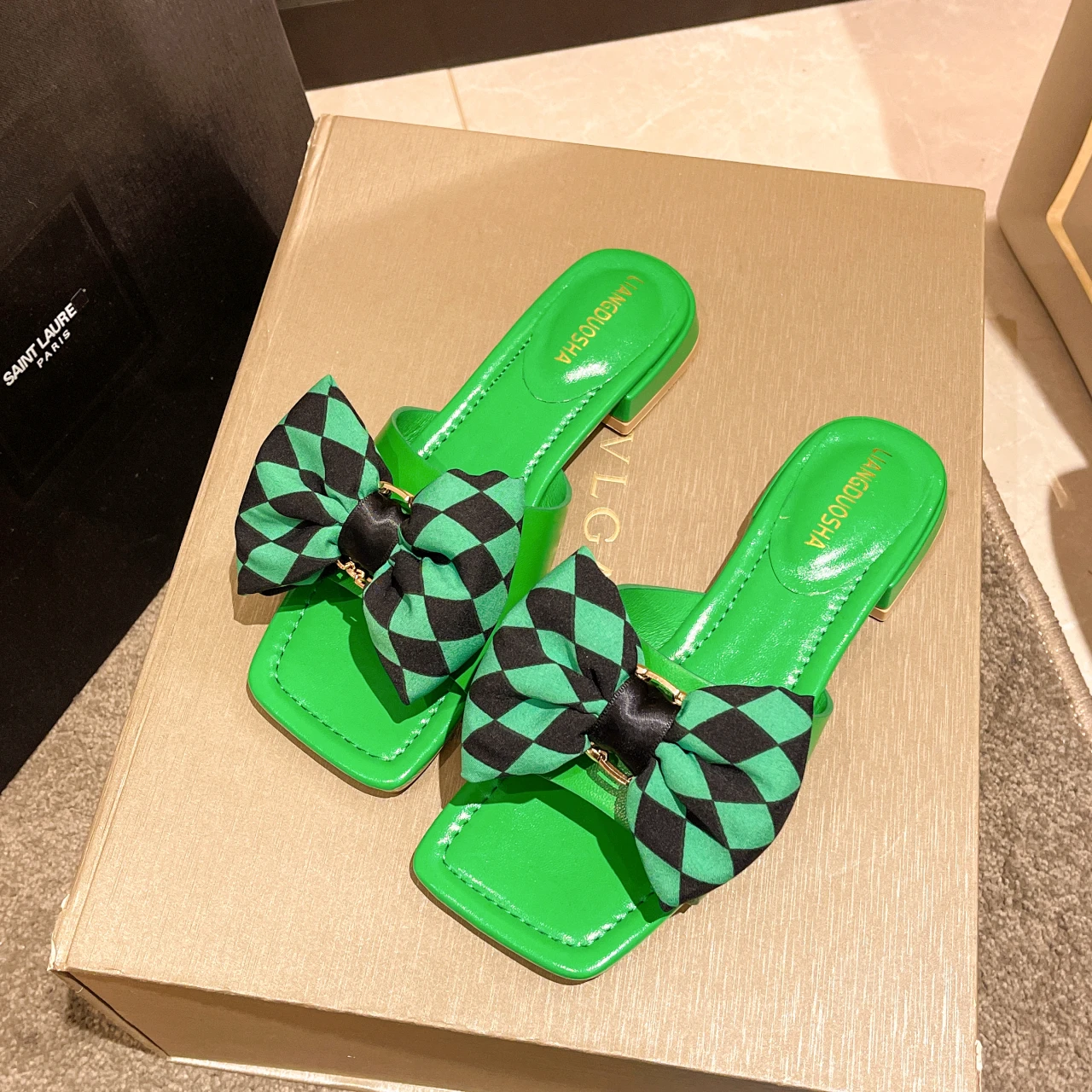 

New Arrival Summer Women Slippers Colorful Butterfly-knot Fashion Shoes Size 35-39