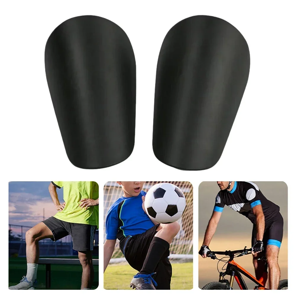 Soccer Shin Guard Pads 2Pcs Football Plastic Guards Leg Protector for Kids Adult Breathable