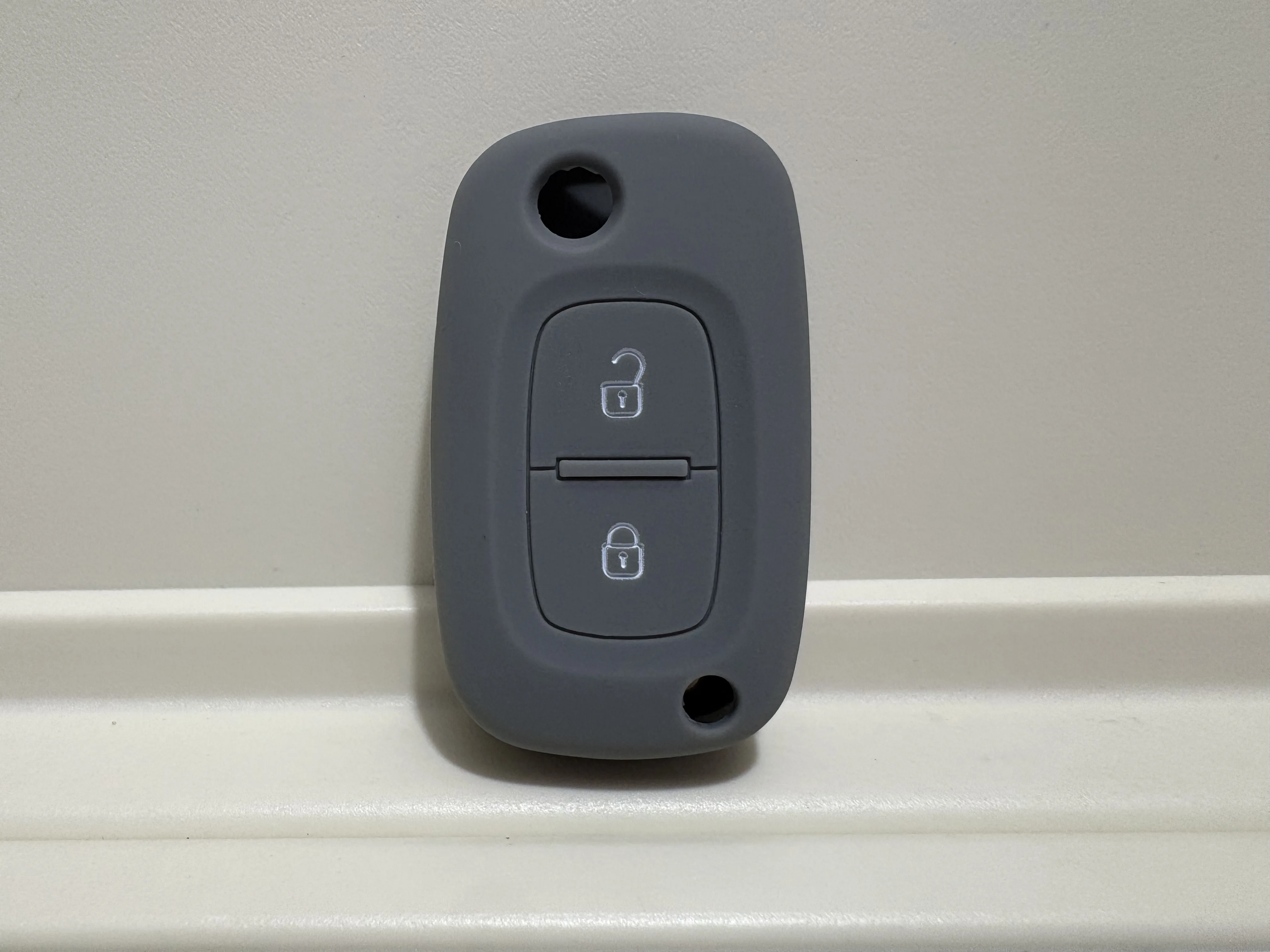 Premium Silicone Car Key Cover Case - Durable Flip & Fold Protection