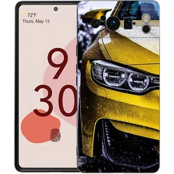 Sport Car Design Black Silicone Shockproof Phone Case - Pixel 8 Pro (A1)