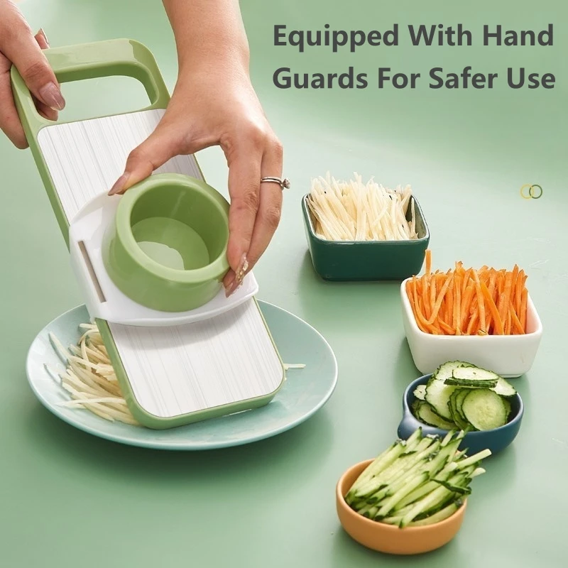 5 in 1 Stainless Steel Multifunctional Vegetable Slicer Cutter Potato Shredders Garlic Carrot Grater Chopper Kitchen Tools