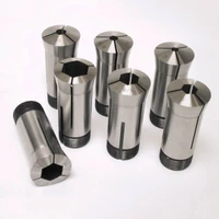 7Pc 5C Hex Collet Set, Size 1/4, 5/16, 3/8, 1/2, 5/8, 3/4, 7/8 2