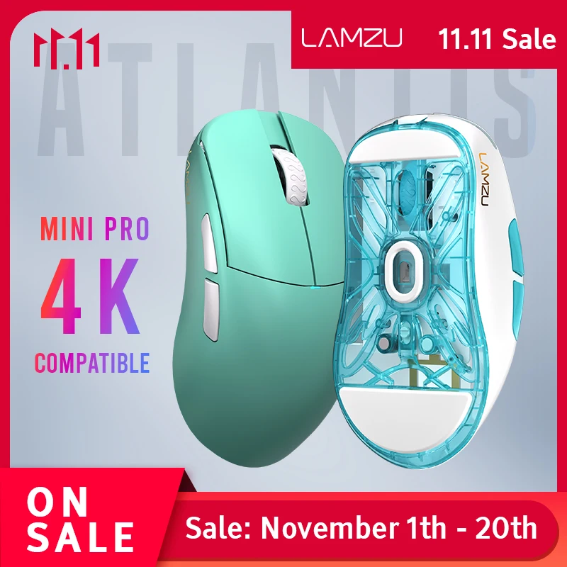 Lamzu Atlantis MINI PRO Gaming Mouse(4K Comptatible) - AliExpress