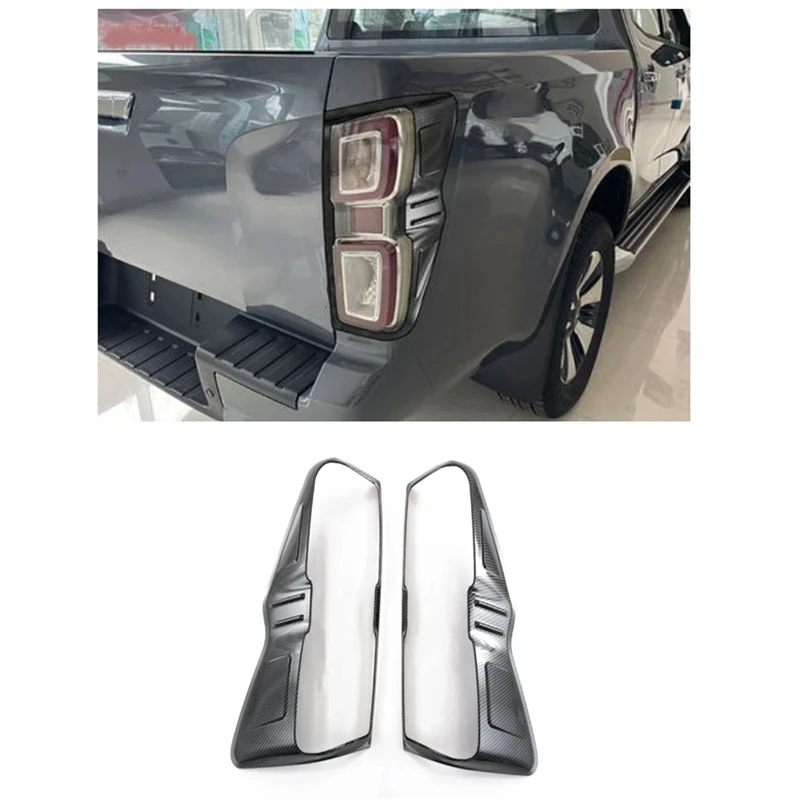 

Задняя крышка для Isuzu D-MAX DMAX 2021 2022 2023 ABS из углеродного волокна