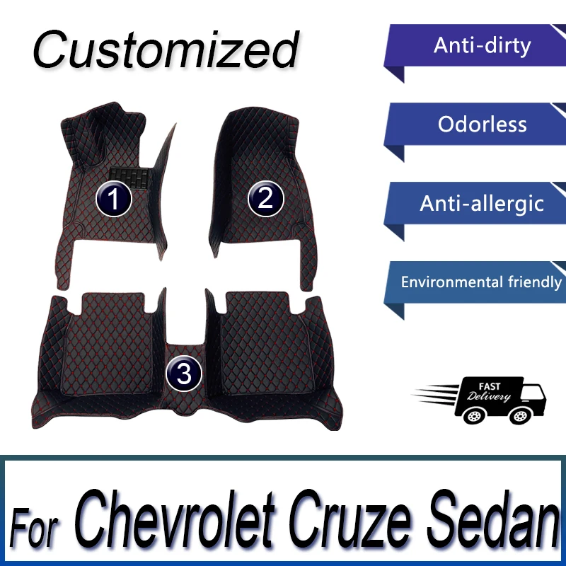

Автомобильные коврики для Chevrolet Cruze Sedan 2009 2010 2011 2012 2013 2014