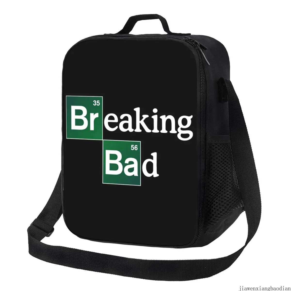 

Breaking Bad Insulated Lunch Bag for Women Heisenberg Tv Show Cooler Thermal Lunch Tote Office Picnic Travel