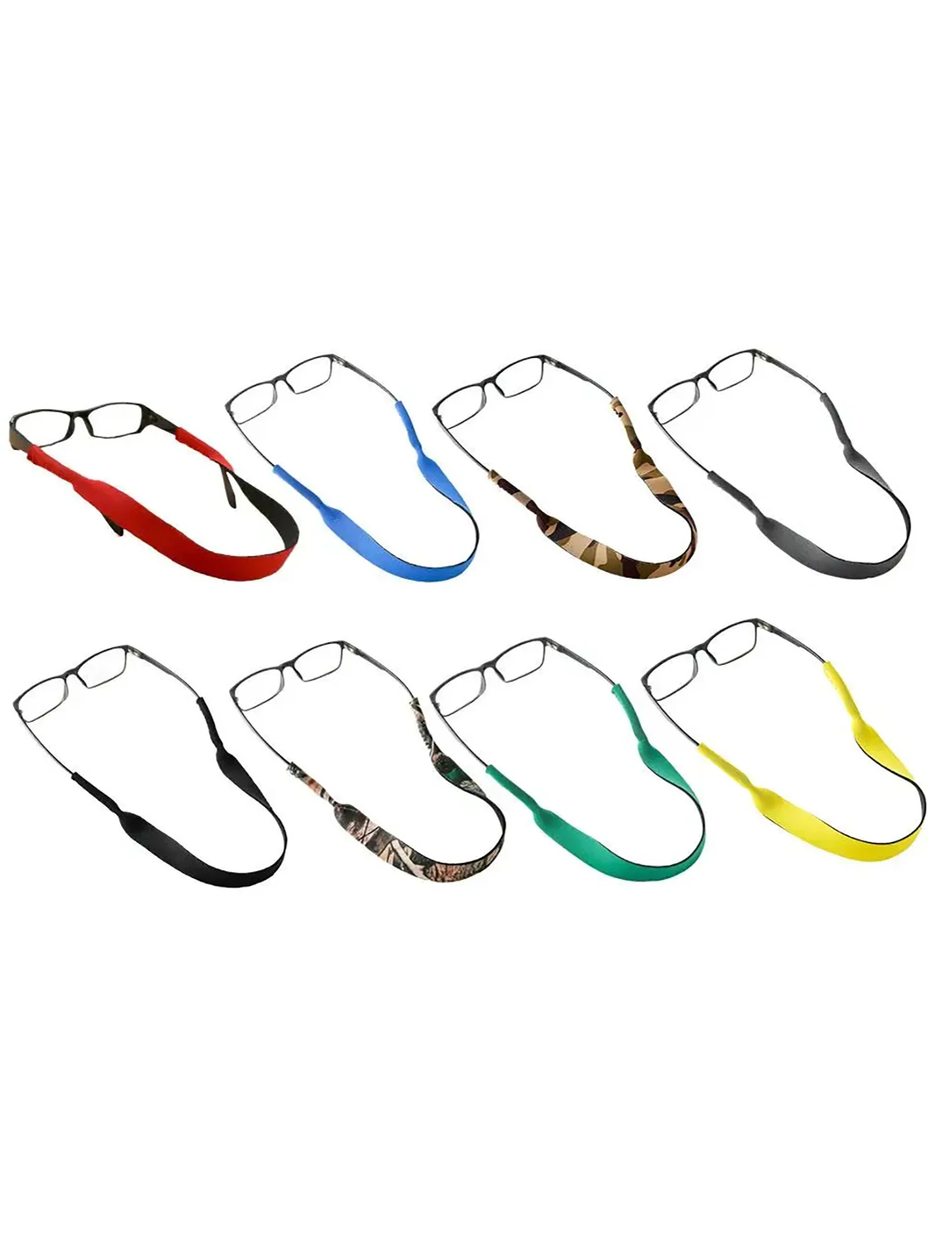 1 Stück Herren Outdoor-Sport Laufen Sonnenbrillenband Unisex Anti-Drop-Tempelgurt Schwimmbrillenhalter Ideale Wahl für Geschenke – Detail 2