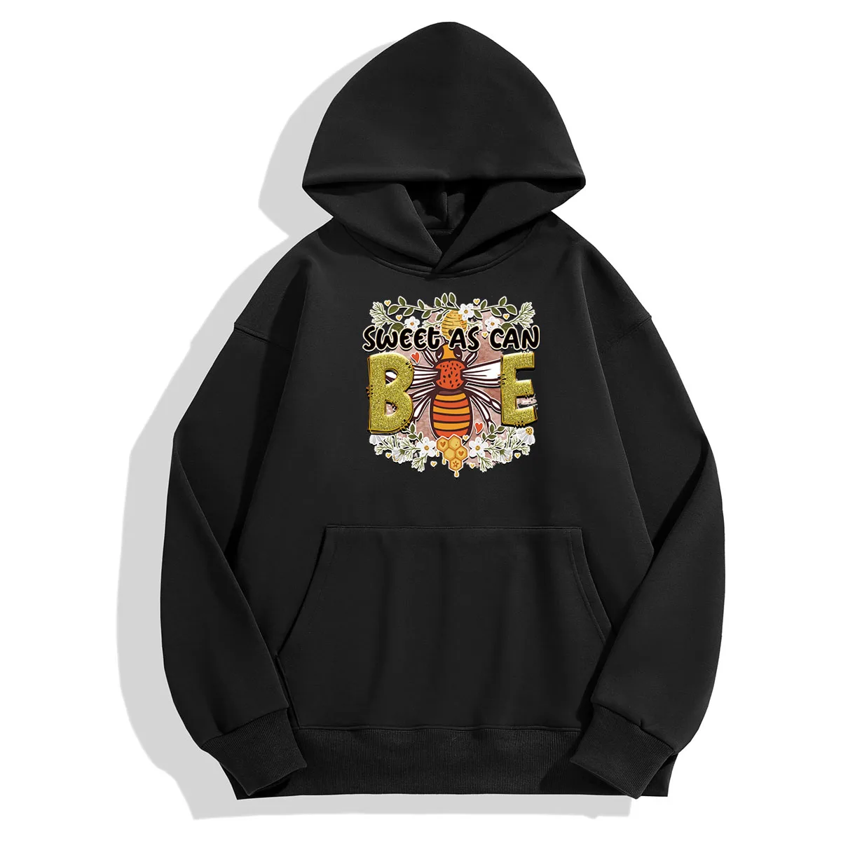 

Korean Version Loose Hoodie Anime Clothes Boys Thick Warm Hoodie Autumn/winter Cartoon Tiger Print Hoodie Student