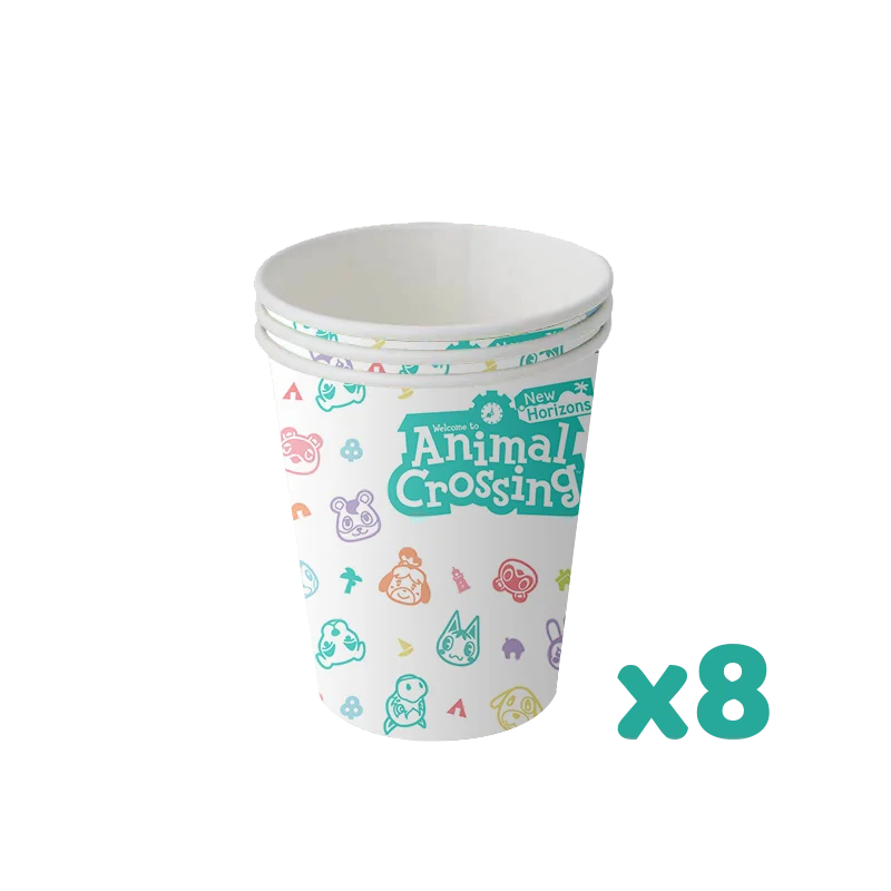 Toile De Fond Animal Crossing 7x5 Ft Pour Déco D'anniversaire Enfant