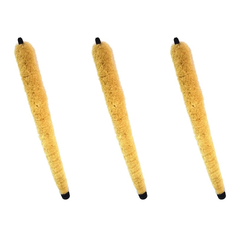 

3X Cleaning Brush Cleaner Pad Saver For Alto Sax Saxophone Soft Durable