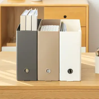 Forniture per ufficio Organizzatore di carta Organizzatore da tavolo pieghevole Scatola di archiviazione di documenti Cartella di classificazione della scatola dell'organizzatore di file A4