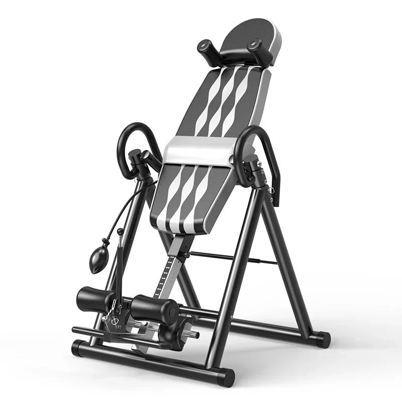 

Professional Multiple Protection Home Gym Folding Inversion Table Back Stretching Machine