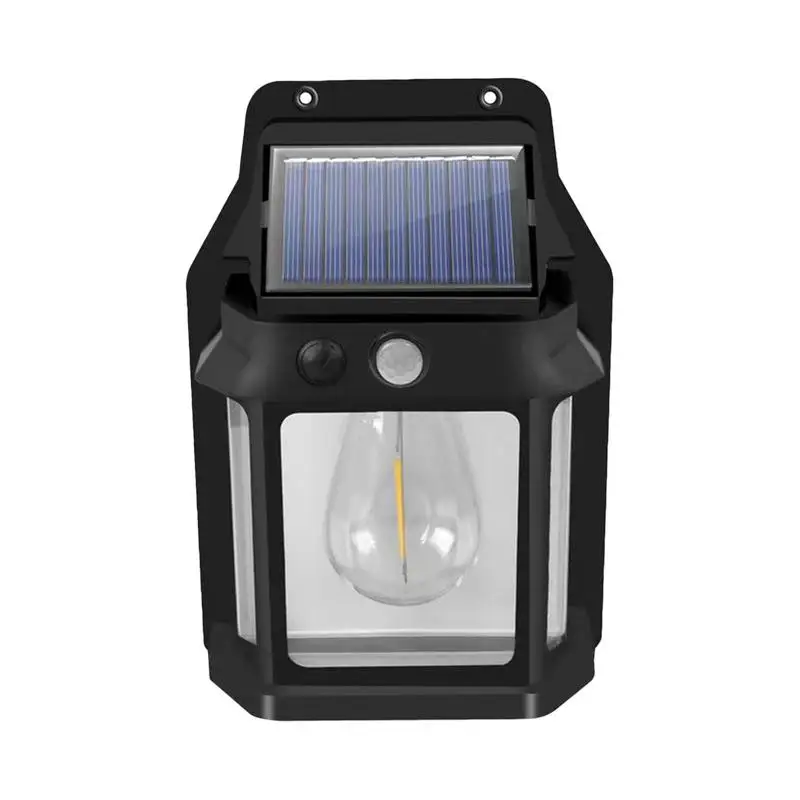 

Solar Wall Light IP65 Waterproof Solar Outdoor Lights Patio Light With 3 Lighting Modes And Motion Sensor Solar Garden Lights