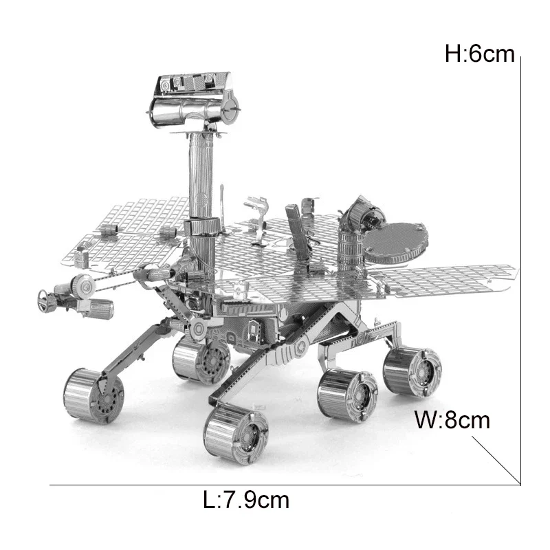 Space Exploration 3D Metal Puzzle Kit - Creative Jigsaw Toy