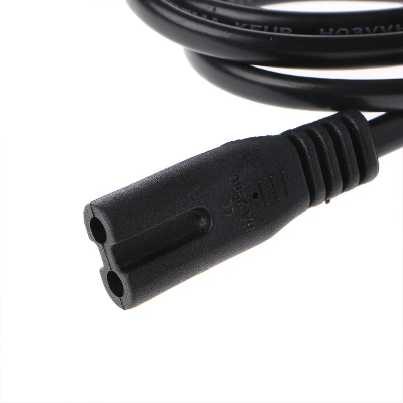 1.5m Figure 8 Power Cable Cord Euro EU European 2 Pin Plug