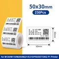 White 50x30mm