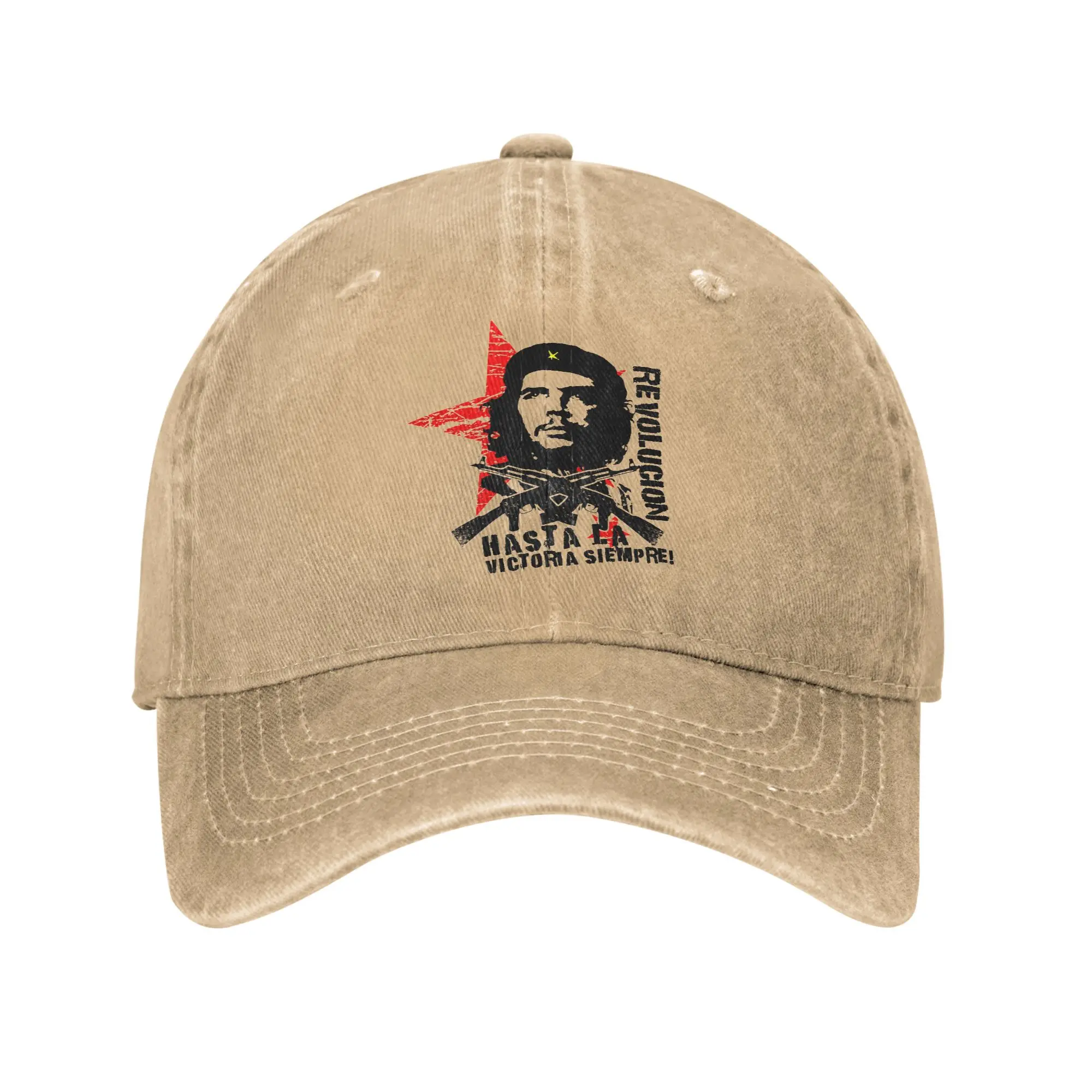 Ernesto Che Guevara Cuba Baseball Cap Vintage Distressed Washed Cuban Guerrilla Snapback Cap Männer Frauen Outdoor Verstellbare Mütze