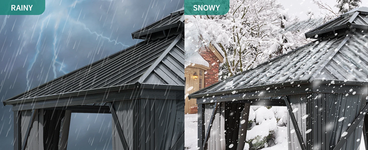 galvanized steel gazebo