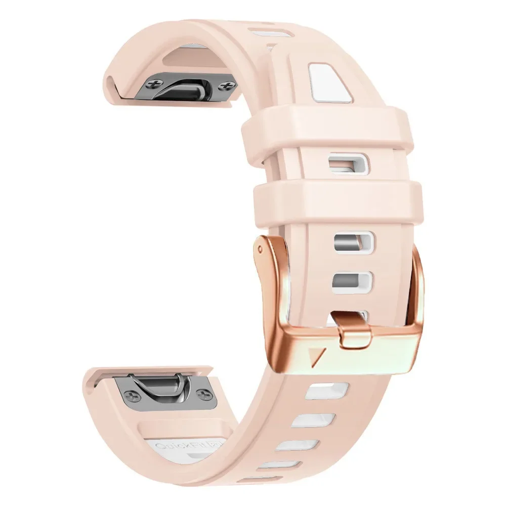Elegant 20mm Silicone Wristband Bracelet Replacement