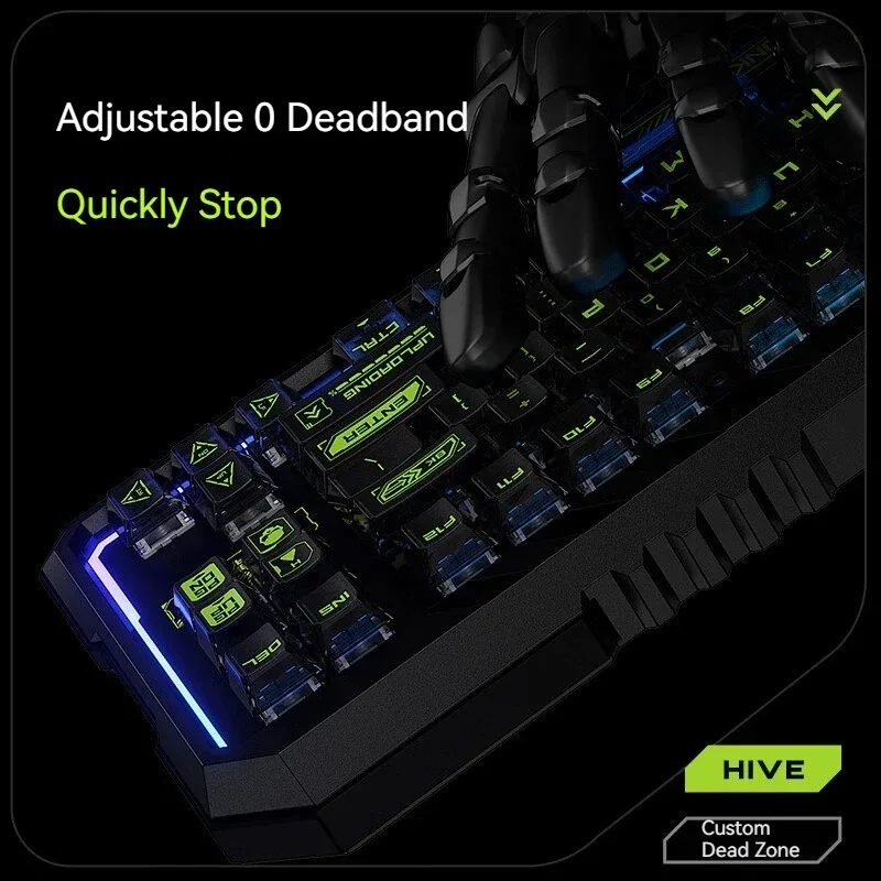 Melgeek Cyber01 mechanische Tastatur Cyber 01 Magnetsc halter RGB 