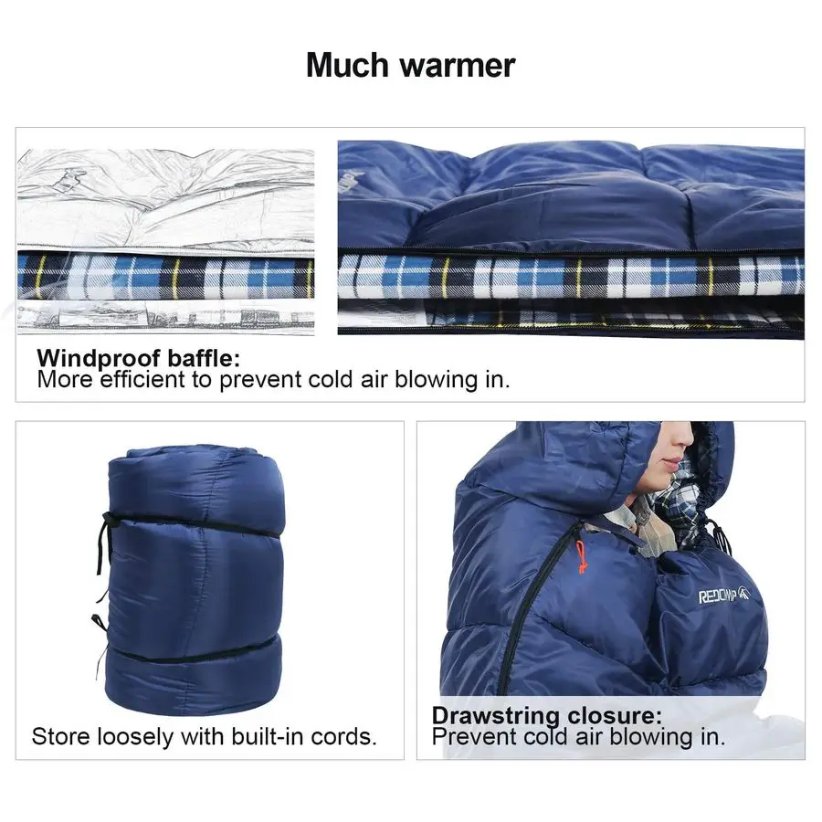 Cotton flannel sleeping bag - image 4