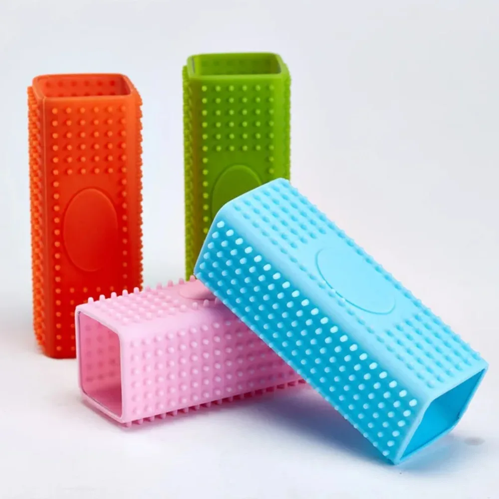Pet Hair Remover Silicone Hollow Rubber Dog Hair Brush Cleaner for Dogs Cars Furniture Carpet Clothes