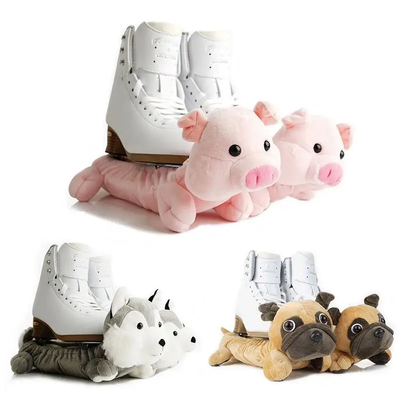 

Figure Skating Soaker Blade Blankies Cartoon Animal Protective Blade Cover