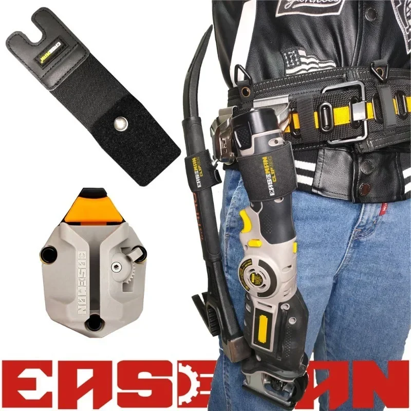 Portable Holster Waist Tool Set Drill Holder Multitool on Your Belt Electrician Carpenter Storage Tool Bag Greener Hardware