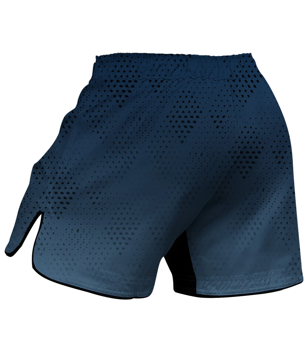 BJJ Muay Thai MMA Grappling Shorts Running Professional Sanda Boxing Taekwondo MMA Men Women Kid Gradient Trunks