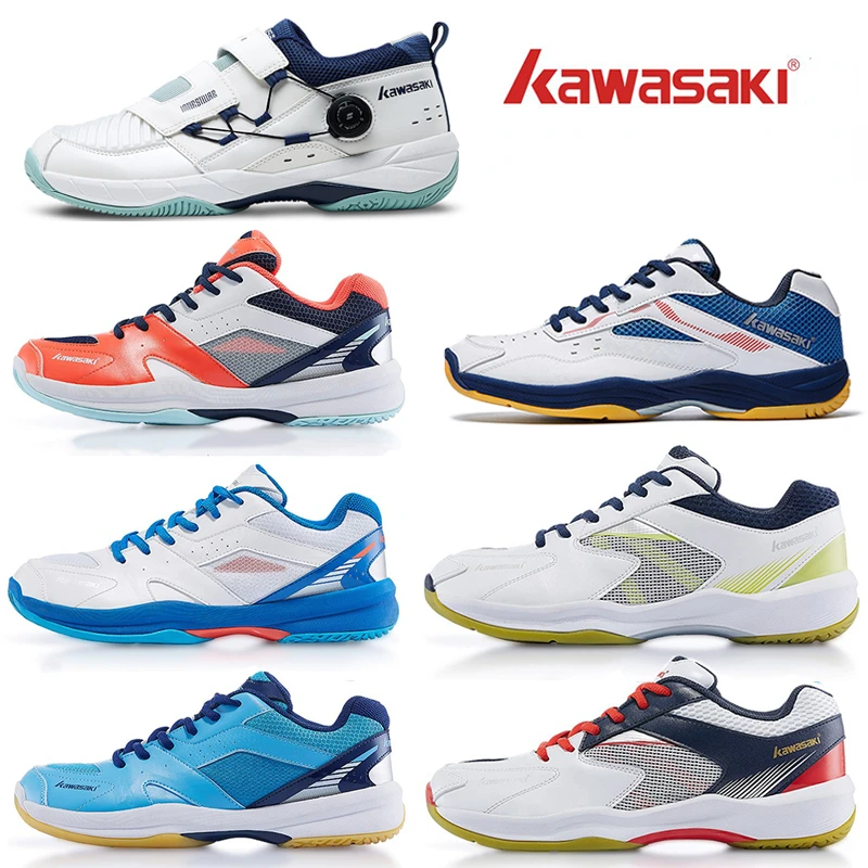 Genuine Kawasaki Badminton Shoes Sports Sneakers for Men Women K098 Tennis Shoes Sport