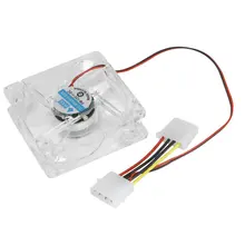 

Computer Fan 80mm With LED Silent Cooling Fan Easy To Install Cooling Fan 12V LED Illuminated Case Computer Case