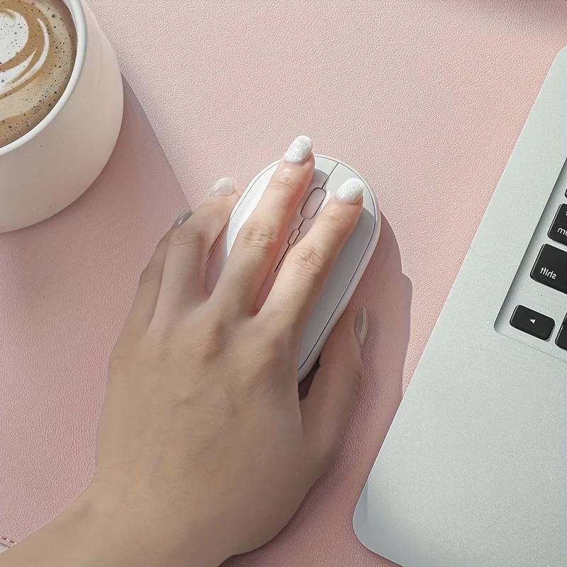 PU Leather Mouse Pads Desk Mat for Office Solid Color Computer Pad Keyboard Pads