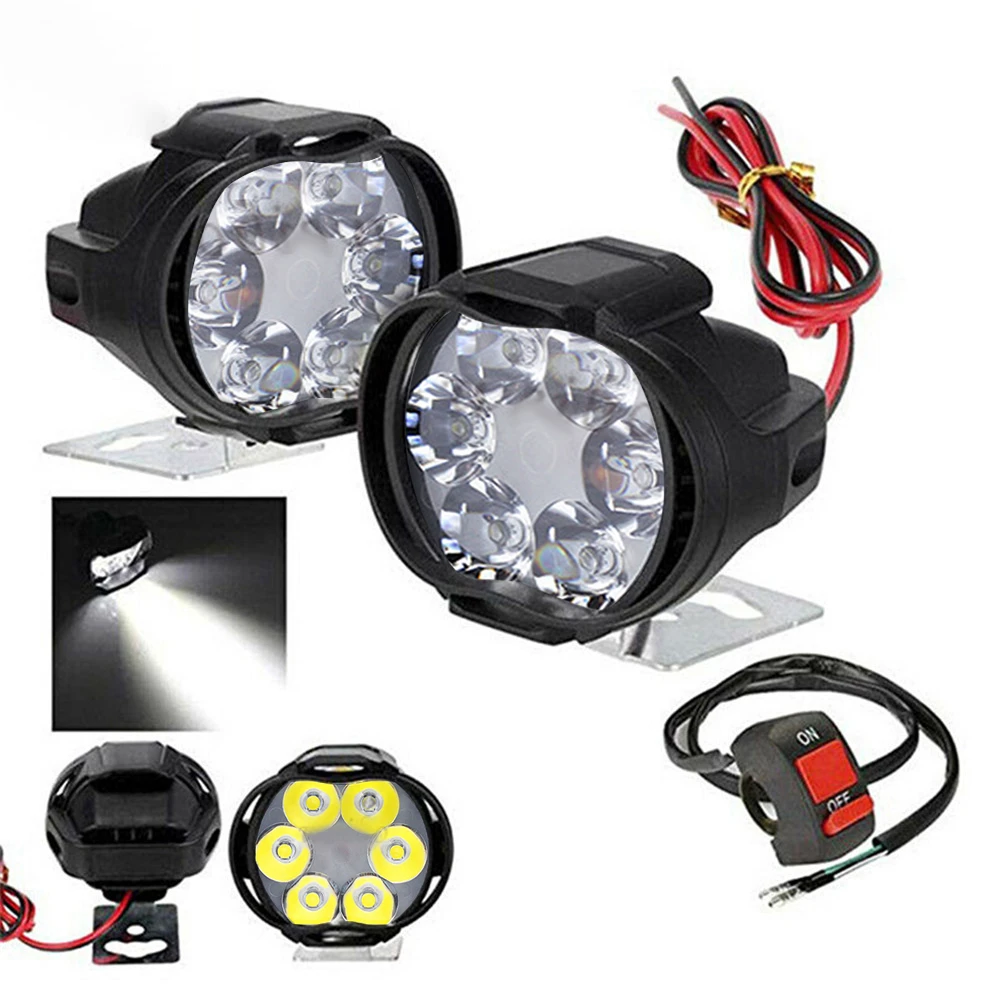 Auxiliary Motorcycle Lights High Beam Auxiliary Headlights